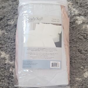 Twin XL Sheet Set - Blush Pink NEW